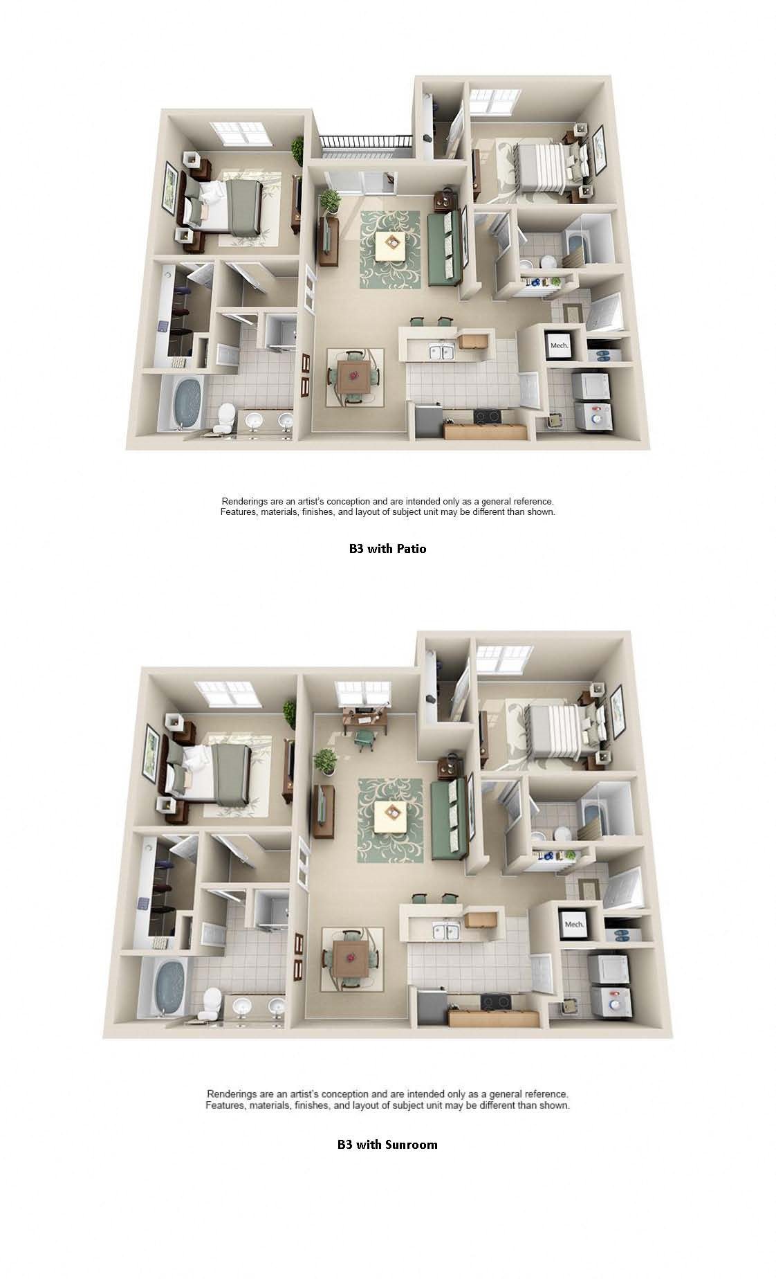 B3 Floor Plan 4